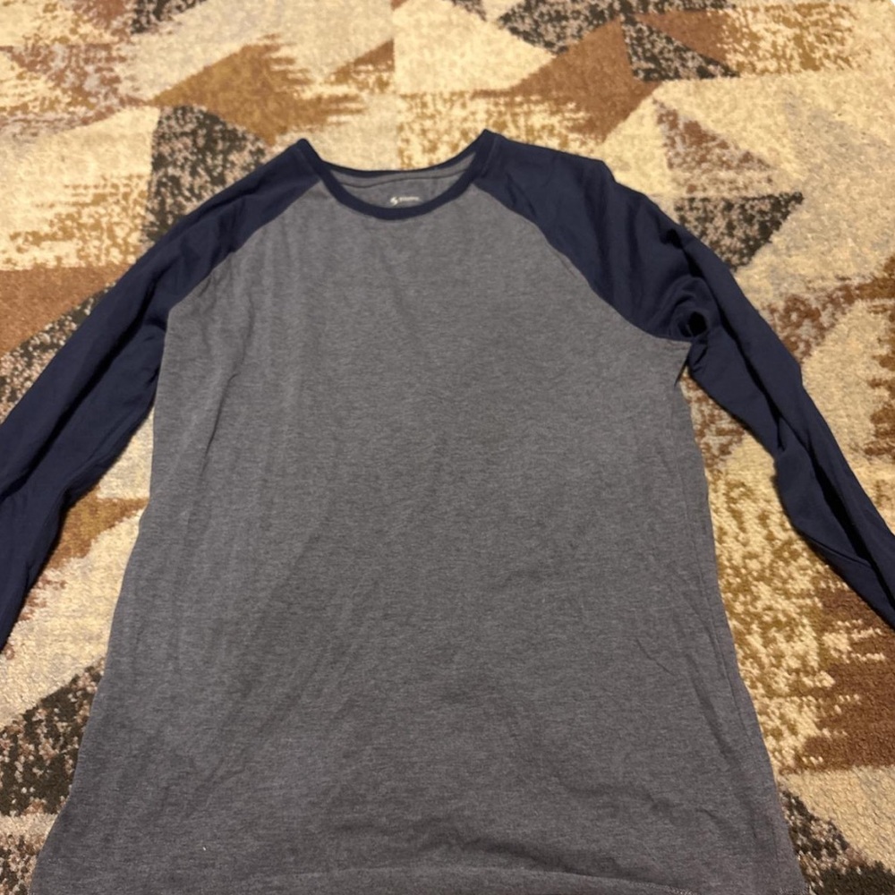 Soffe Gray and Navy Tee